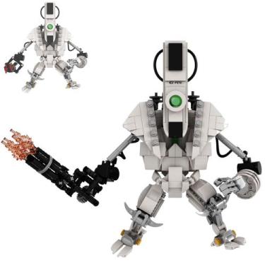 Imagem de Conjunto de brinquedos Building Blocks Skibid Toilet 540 unidades com 