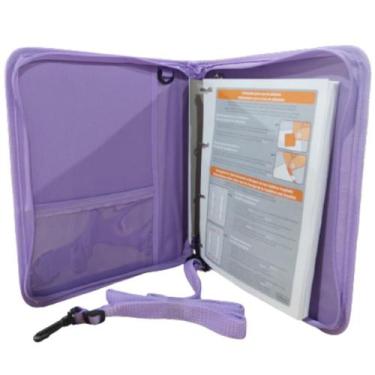 Imagem de Fichário Caderno Escolar Argola Divisórias Tilibra, Lemonade