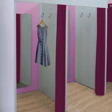 Imagem de Expositor Roupa Closet Provador Arara Atendimento Magia