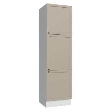 Imagem de Paneleiro 60 cm 3 Portas Branco/Crema Vik Madesa
