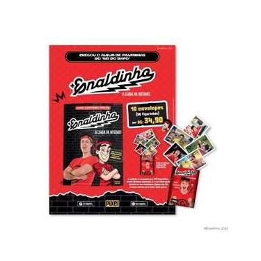Imagem de Pacote de Figurinhas Enaldinho A Lenda da Internet - 10 Pacotes com 5 