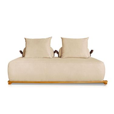 Imagem de Sofá Agius 2 Lugares 1,80 Linho - Lucadi Home