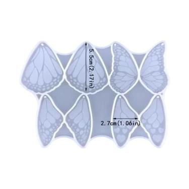 Imagem de Molde De Silicone Para Brincos Em Forma De Asa De Borboleta Para Joias
