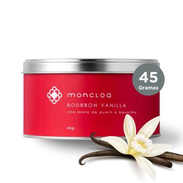 Imagem de Chá Puerh Bourbon Vanilla Moncloa Lata 45g