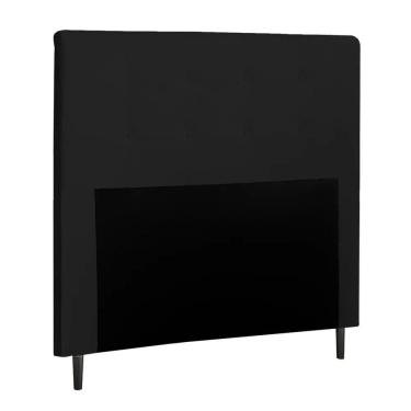 Imagem de Cabeceira Cama Box Casal Queen 160cm Luna I02 Sintético Preto - Mpozenato