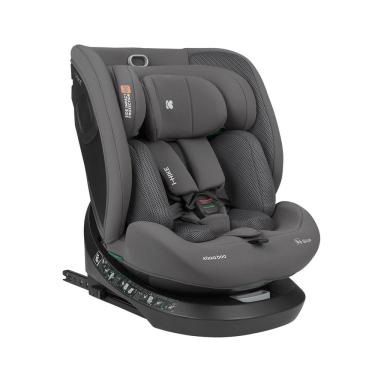 Imagem de Cadeira De Carro Isofix I-Hike 40-150Cm 360 Dark Shadow (Cinza) - Kikka Boo