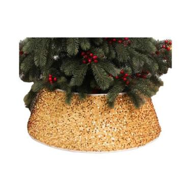 Imagem de Saia Para Árvore De Natal Artificial Com Base Em Anel De Pinheiro, Dec
