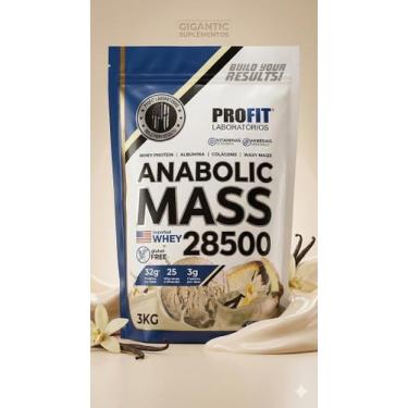 Imagem de Profit Laboratórios Anabolic Mass 28500 Hipercalórico com Whey Creatin