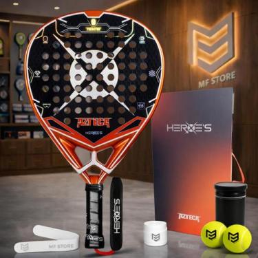 Imagem de Raquete De Padel Heroes Predator Azteca 12k 2025 Gonzalo Rubio
