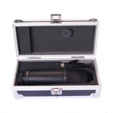 Imagem de Microfone Condensador Com Fio Preto Superlux Cm-h2d Csr