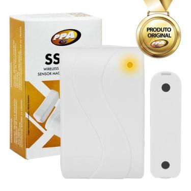 Imagem de Sensor Cftv Para Portas E Janelas Ss200 Gcp Ppa Com Bateria