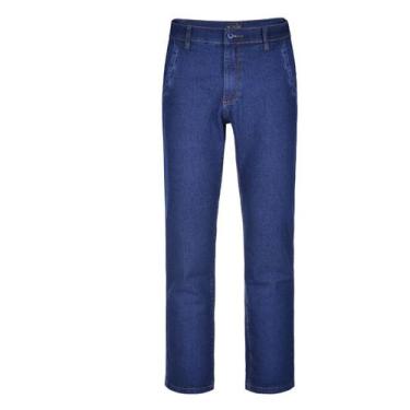 Imagem de Calça Jeans Sportwear Masculina C Elastano Vilejack VMCS0004, Azul, 40