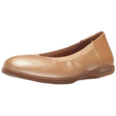 Imagem de Softwalk Sapatilha feminina Hampshire Ballet, Goldwash, 35