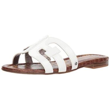 Imagem de Sam Edelman Sandália feminina Bay Slide, Patente branca brilhante, 41