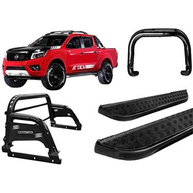 Imagem de KIT QUEBRA MATO+SANTO ANTONIO H3+ESTRIBO FONTIER 17/20 PRETO