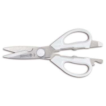 Imagem de Tesoura para Cozinha 10 " em Aço Inox Branca Mundial