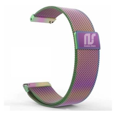 Imagem de Pulseira Sport NSmart em aço inoxidável compatíveis com Galaxy Watch3 e Watch4