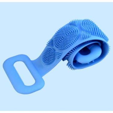Imagem de Esponja de Banho em silicone limeza profunda e esfoliação