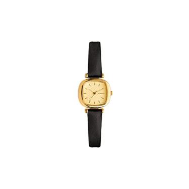 Imagem de KOMONO Relógio feminino KOM-W1202 Moneypenny mostrador analógico quartzo japonês preto, Dourado, preto, One Size, Movimento de quartzo