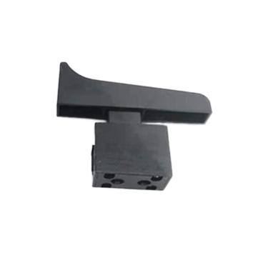 Imagem de NUHFUFA Interruptor sem trava para aparador de cordas elétrico e borda de gramado, Wacker de ervas daninhas elétrico acessórios do interruptor do cortador de cerca viva 10 A interruptor de tampa grande