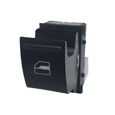 Imagem de Interruptor Vidro Eletrico Simples Amarok Passat 2006 Ate 2014 Jetta 2007 Ate 2014 7L6959855B 1K0959855