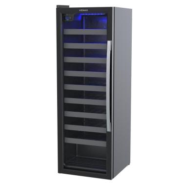 Imagem de Adega de Vinhos Piubella Blue Light 209l Para 50 Garrafas Porta Invertida Cave200 220v - Venax
