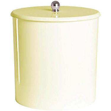 Imagem de Cesto de Lixo Laqueado Bege Claro