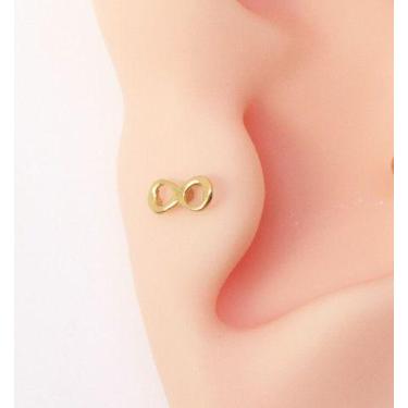 Imagem de Piercing De Infinito Folheado - Eu Curto Acessórios