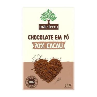 Imagem de Chocolate Em Pó 70% Cacau Mãe Terra 170G