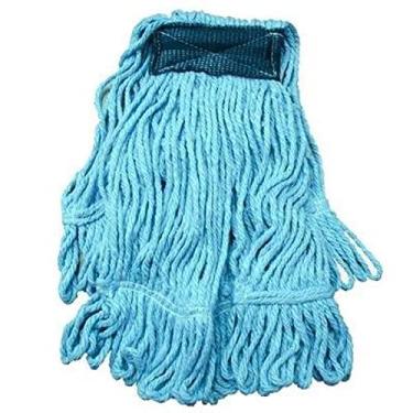 Imagem de Refil Mop com Cinta/Loop 320g Azul 1 UN Bralimpia