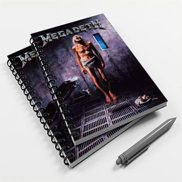 Imagem de Caderno Universitário 96 fls Rock Megadeth