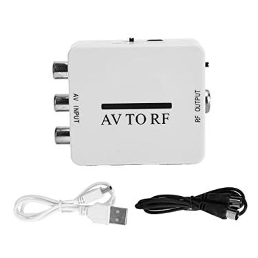 Imagem de Conversor De Vídeo, Mini Adaptador De áudio RCa AV CVSB Para Conversor De RF 67,25 MHz 61,25 MHz Amplificador De TV Com Menor Consumo De Energia