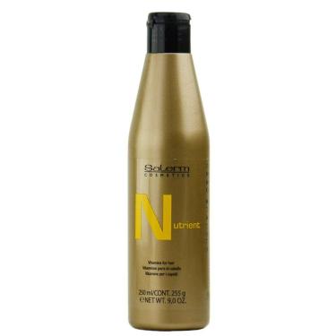 Imagem de Shampoo Salerm Nutrient Vitamins para queda de cabelo 265mL