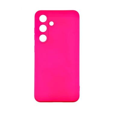 Imagem de Capinha Capa Case Compativel com Samsung Galaxy S24 Plus Silicone Macia Veludo Forro Interno Com Proteção De Câmera Pink
