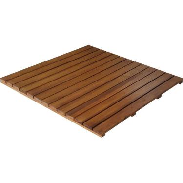 Imagem de Deck De Madeira Modular 100x100cm Réguas 7 cm Tratado (Pintado)  Neonx