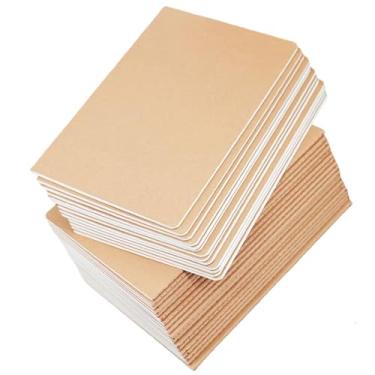 Imagem de Pacote com 24 cadernos para viajantes, estudantes e escritório, agenda com papel grosso, 60 páginas, 30 folhas, 21 x 14 cm, tamanho A5, conjunto de diário de viagem (em branco)