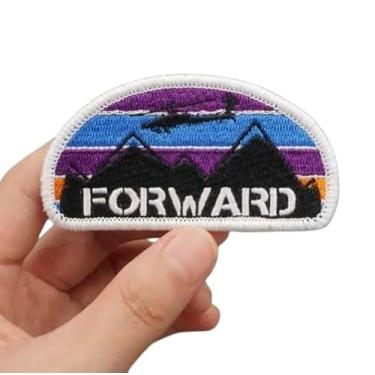 Imagem de Tactical Forward Observations Military Group Fog Chopper Helicóptero Montanhas Solider Team Army Marines Veteran 8 cm Iron On Patch para roupas