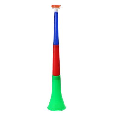 Imagem de Buzina de Plástico Vuvuzela, Fã de Futebol, Trompete, Torcendo Buzina Para Eventos Espovos de Futebol, Festa