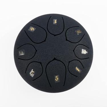 Imagem de Tambor de chuva, tambor de chuva para o exterior quando chove, tambor de chakra, tambor de chakra para chuva ao ar livre, 15 cm 8 notas, tambor de chuva musical à prova d'água, aproveite a sinfonia de