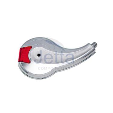 Imagem de Calota Rodoar com Aplique Acrílico Vermelho LE Cromado - Venka