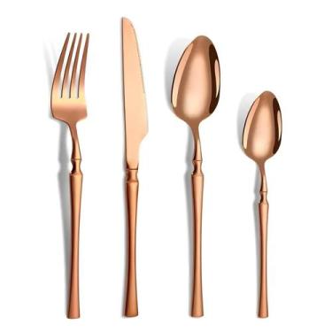 Imagem de Faqueiro Talheres Jogo De Jantar 4 Peças Jogo De Jantar Itens Mesa Pos
