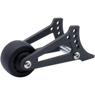 Imagem de HOBOHY CW01 Carbon Fiber Adjustable Head Up Wheelie Bar for Tamiya CW-01 Chassis Lunch Box Grasshopper Hornet RC Car Upgrade Parts