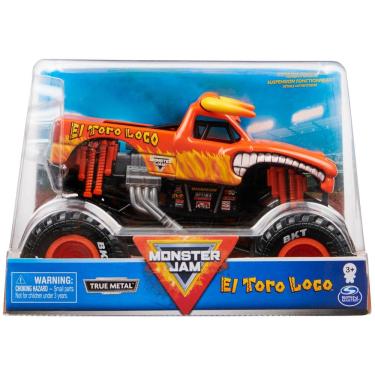 Imagem de Monster Truck Monster Jam El Toro Loco em escala 1:24