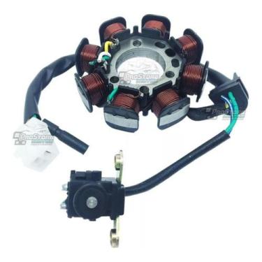 Imagem de Estator titan 150 2004 até 2008 com bobina de pulso - Smartfox