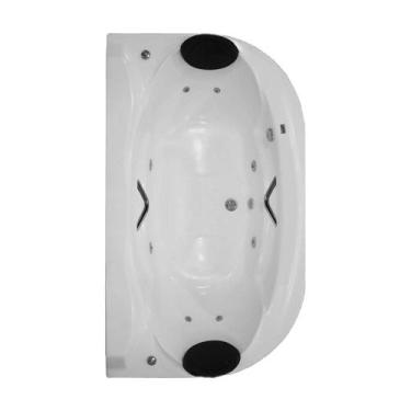 Imagem de Banheira Dupla Londres COMPLETO com hidro em acrílico - Só Banheiras, 