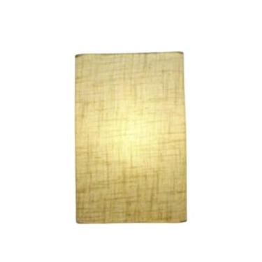 Imagem de Arandela Retangular Retro Vivare Md-2029 Cúpula em Tecido 18x10x30cm -