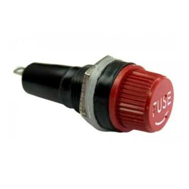 Imagem de Kit 10 Porta-Fusível vermelho 5x20 - Fox Tools