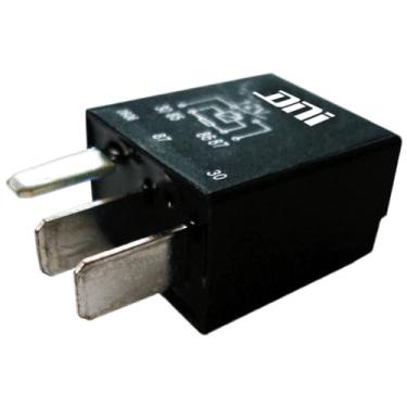 Imagem de DNI, 0125, Mini Rele Auxiliar com Resistor Vw/Audi/Fiat/Gm/Mercedes-Benz/Mitsubishi - 12V 4 Term