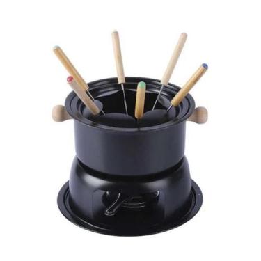 Imagem de Conjunto Fondue Preto Hauskraft 11 Pcs Love, LUCERNA