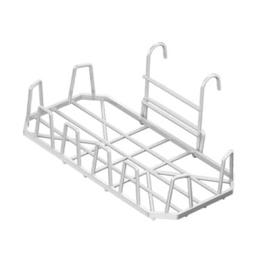 Imagem de IEUDNS Railings secando sapatos de sapatos Organizador de sapatos multifuncionais colocando em vasos de roupas íntimas de roupas de baixo, Branco